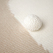 Bunny blanket wheat