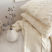 LILIAN blanket milky premium