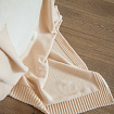 Bunny blanket wheat