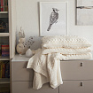 LILIAN blanket milky premium