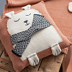 Pillow BEAR terracotta